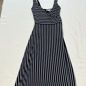 Boden deep v maxi dress